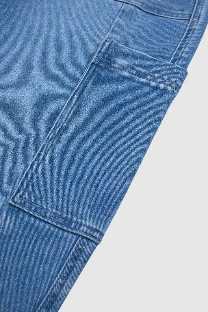 Freya | Cropped Stretch Denim Jeans