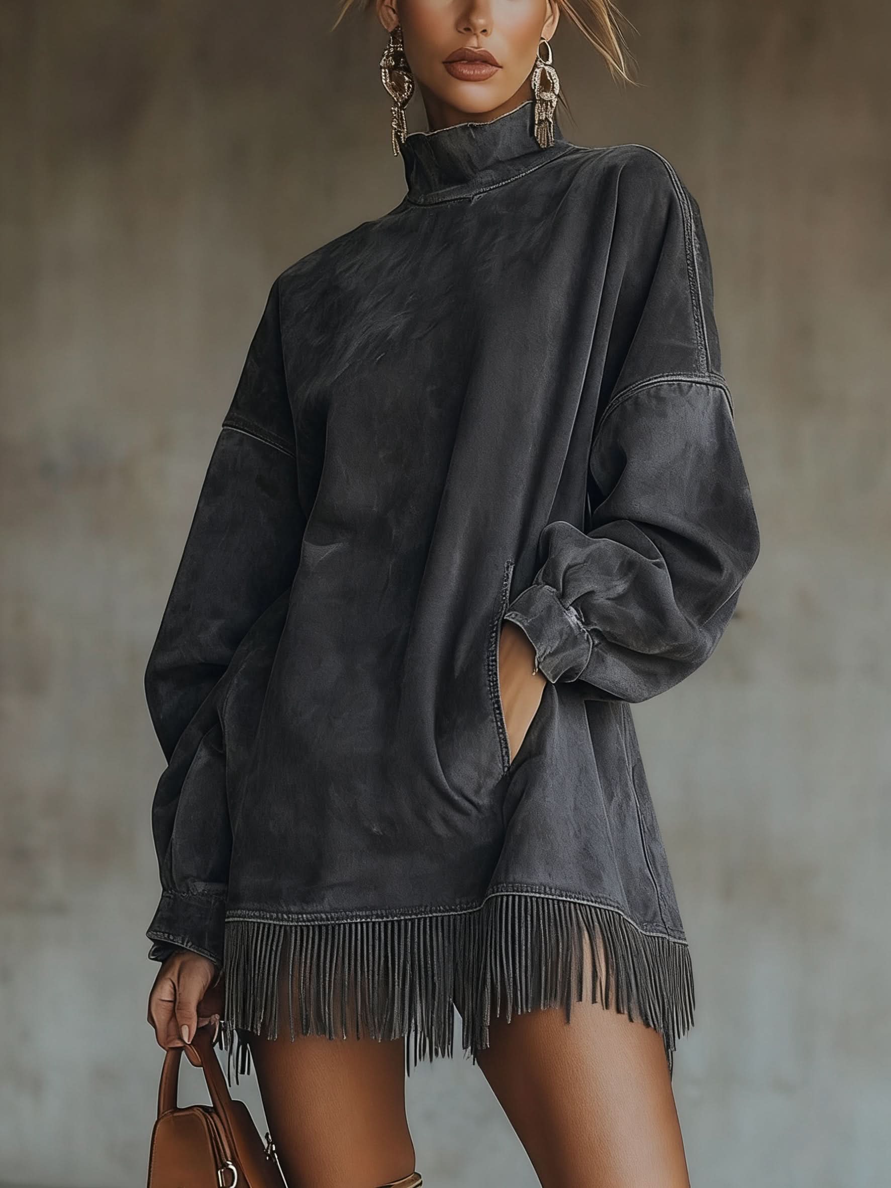 LUCIA TURTLENECK DRESS