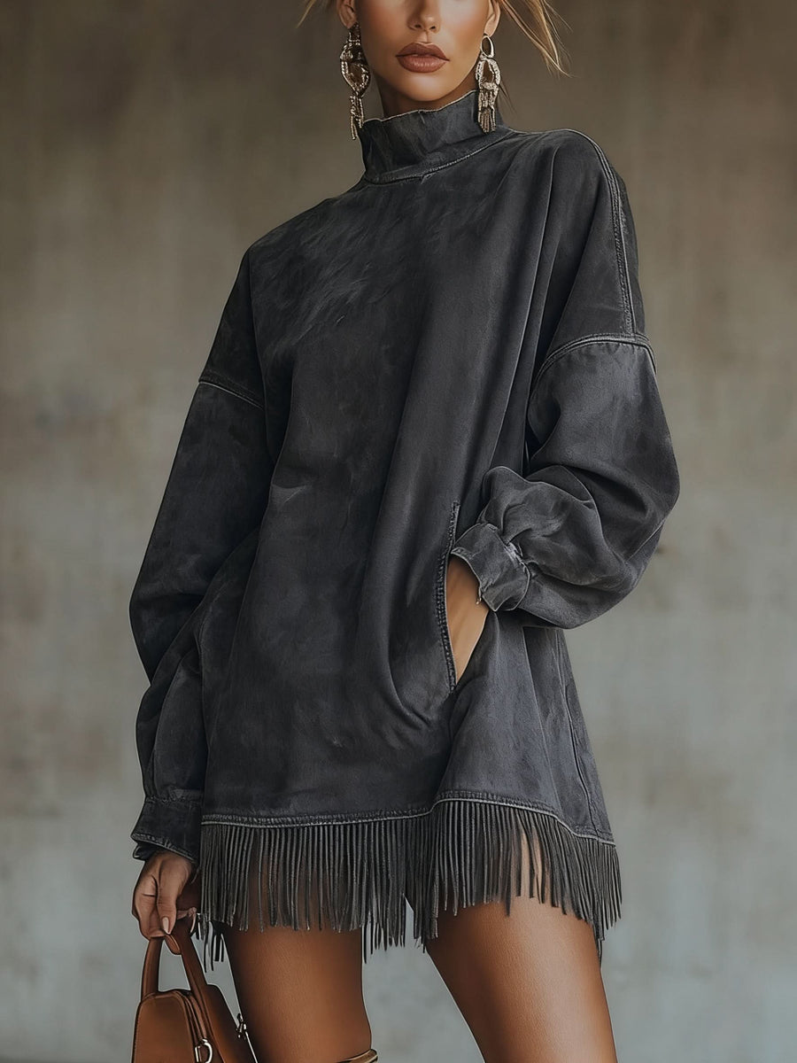 LUCIA TURTLENECK DRESS