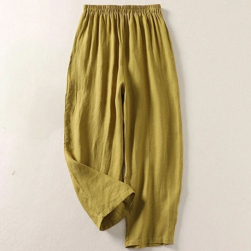 SOPHIA FLOW COTTON LINEN PANTS