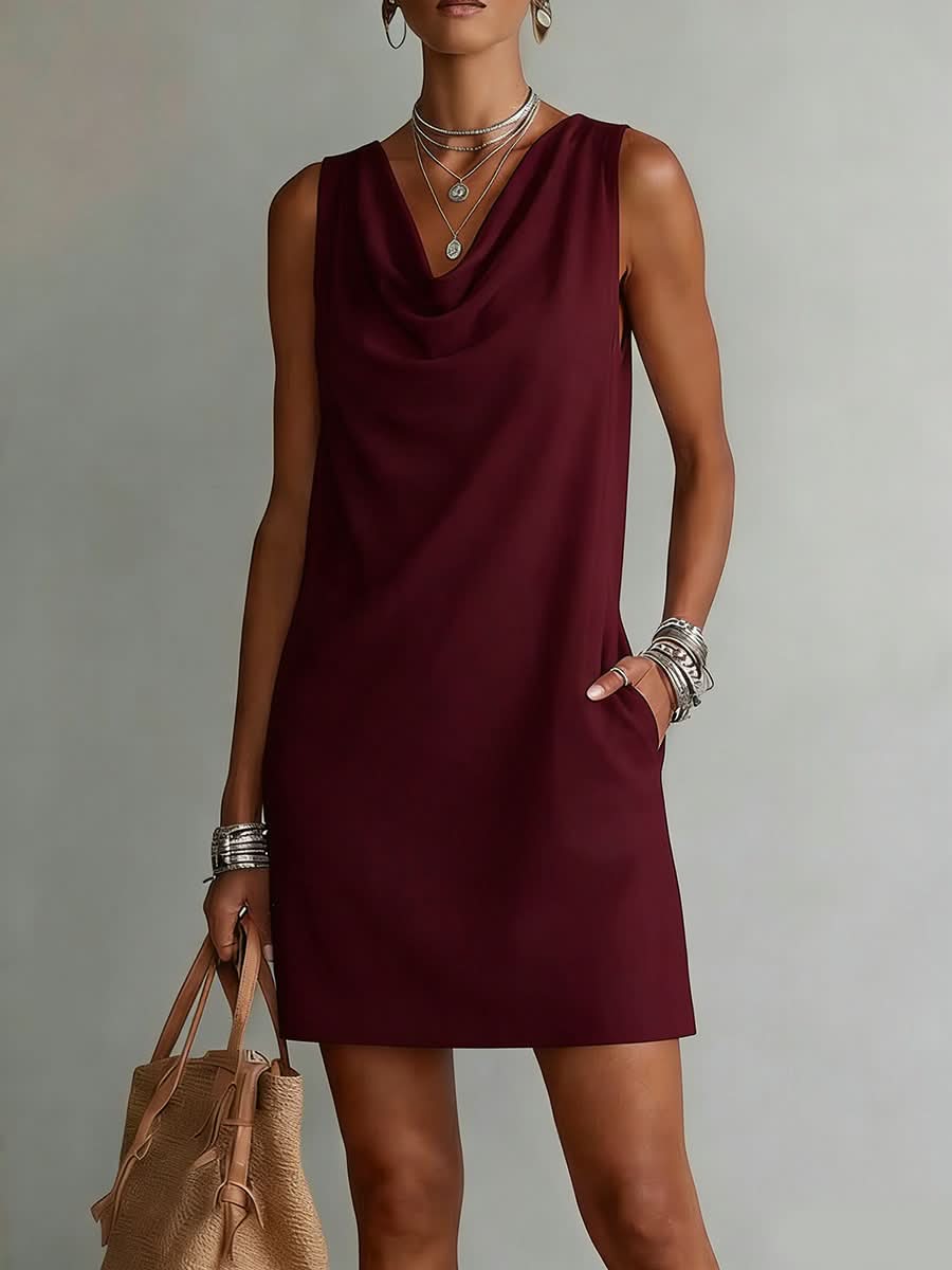 ELEANOR DRAPED DRESS