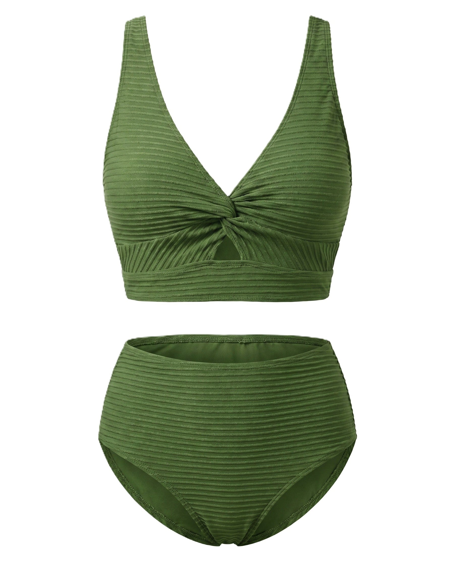 Coral | Wave Form Bikini