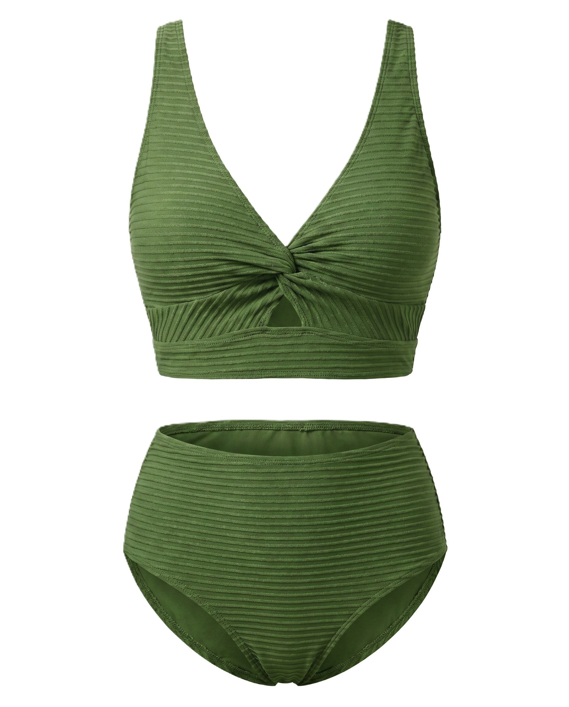 Coral | Wave Form Bikini