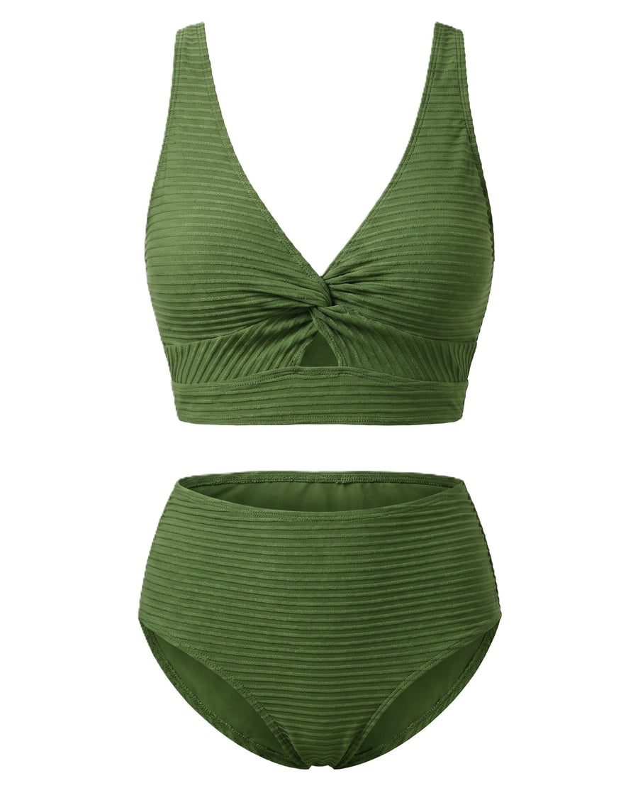 Coral | Wave Form Bikini