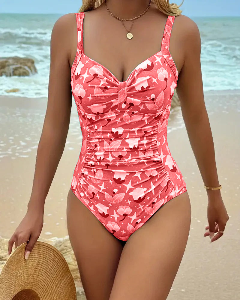 Clara | Printed Tankini in One Piece