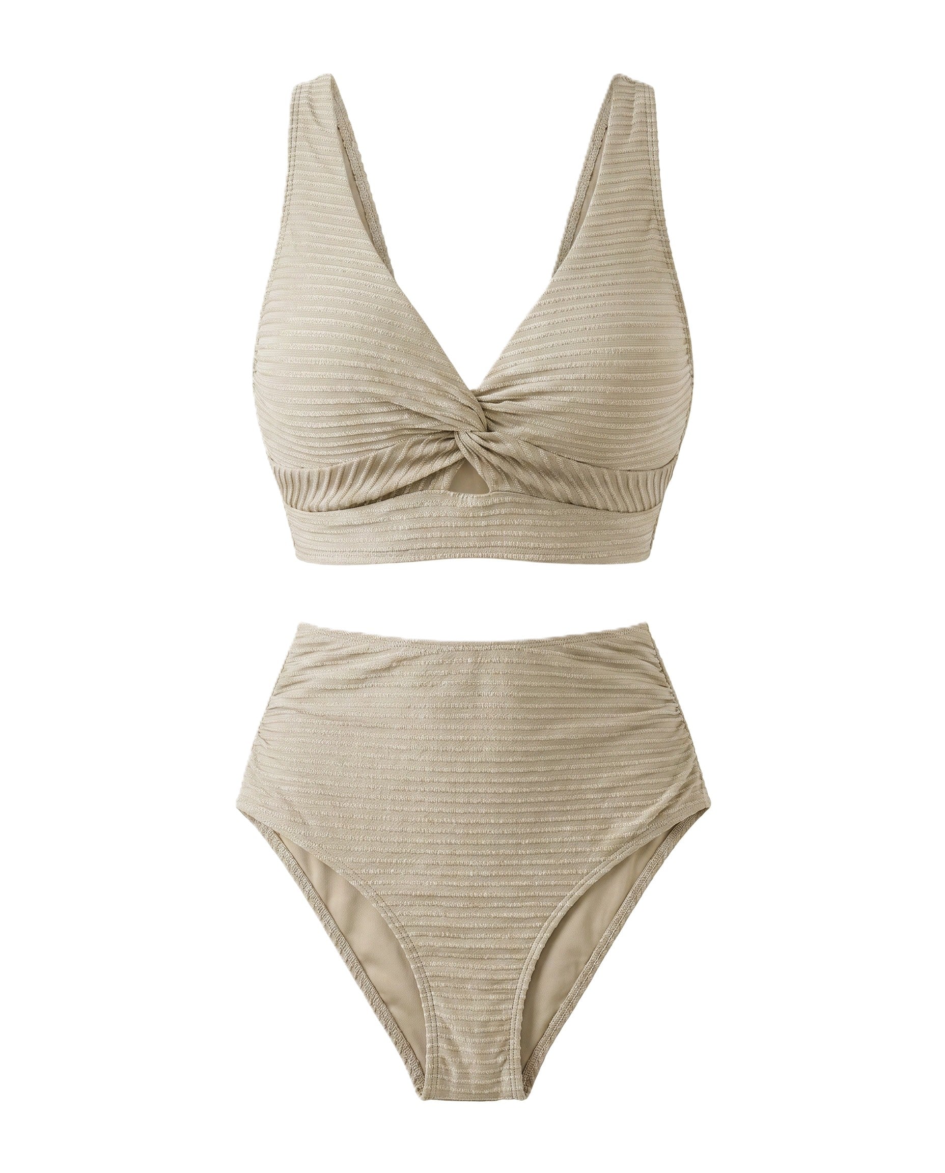 Coral | Wave Form Bikini