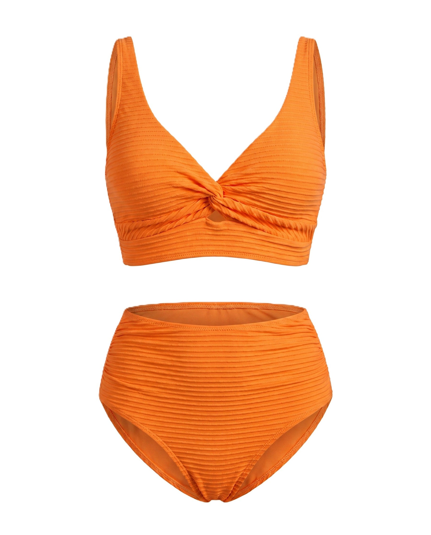 Coral | Wave Form Bikini
