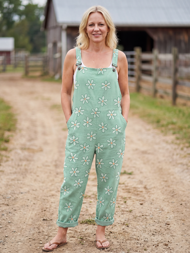 Zora | Floral Relaxed-Fit Wide-Leg Jumpsuit