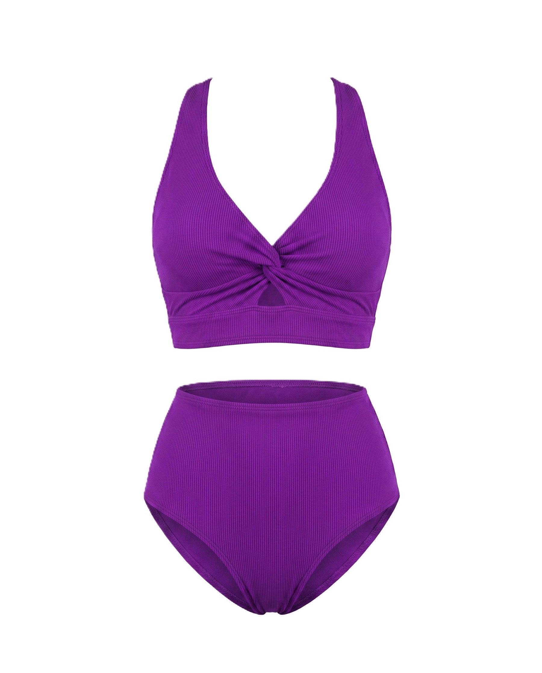 Coral | Wave Form Bikini