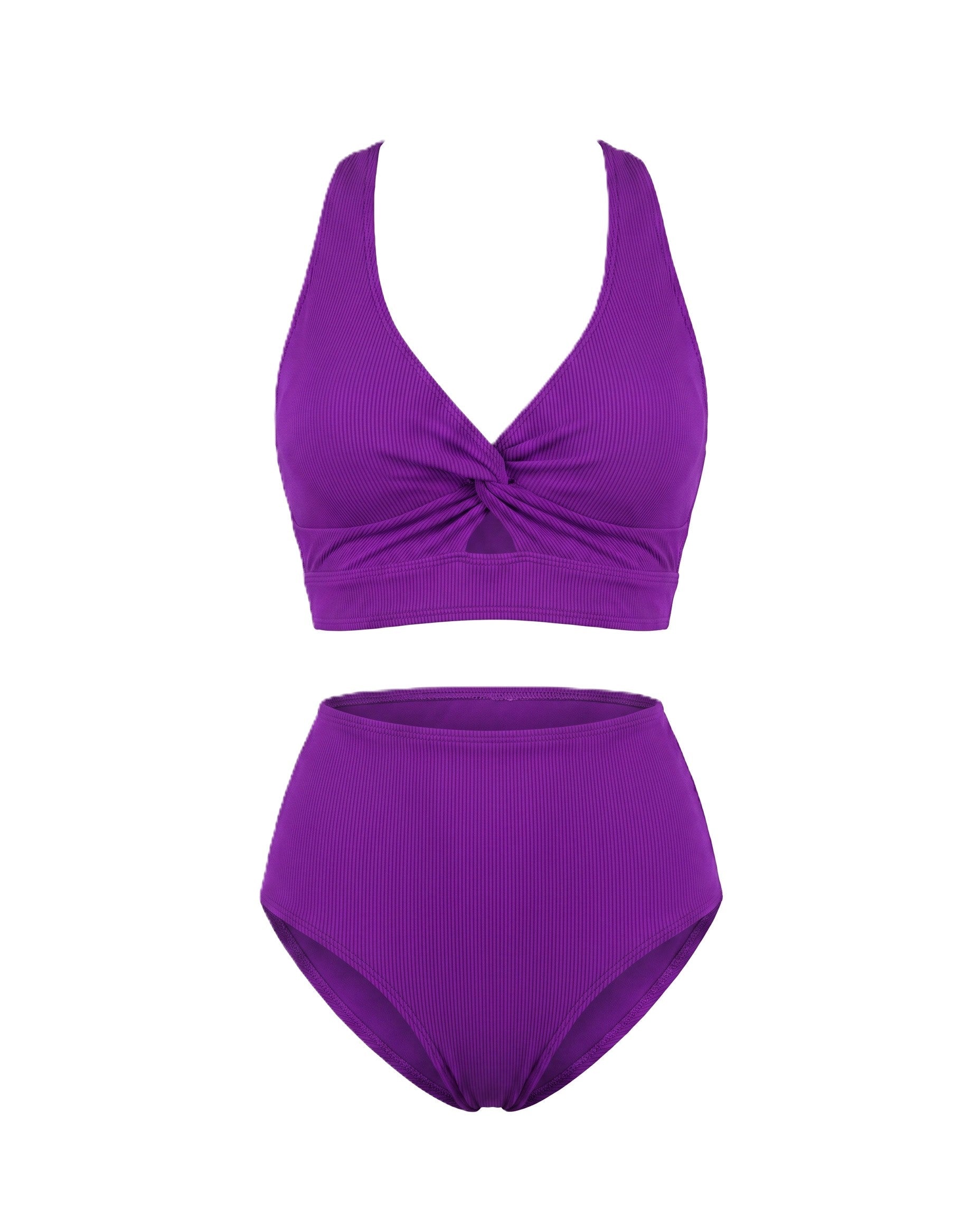 Coral | Wave Form Bikini