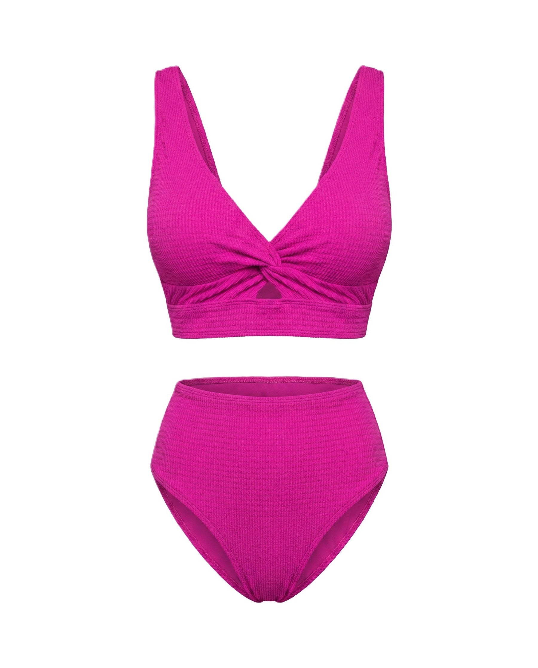 Coral | Wave Form Bikini