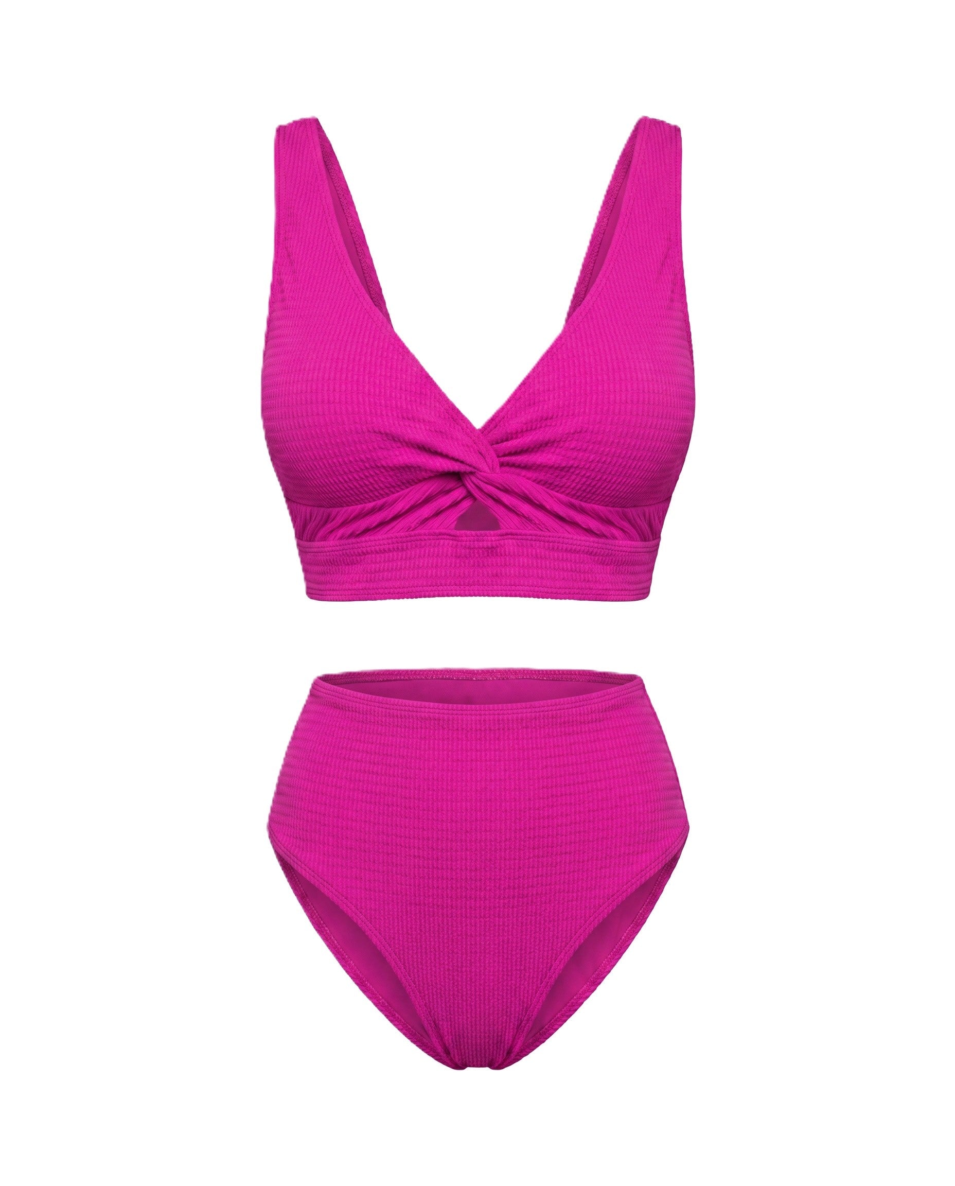 Coral | Wave Form Bikini