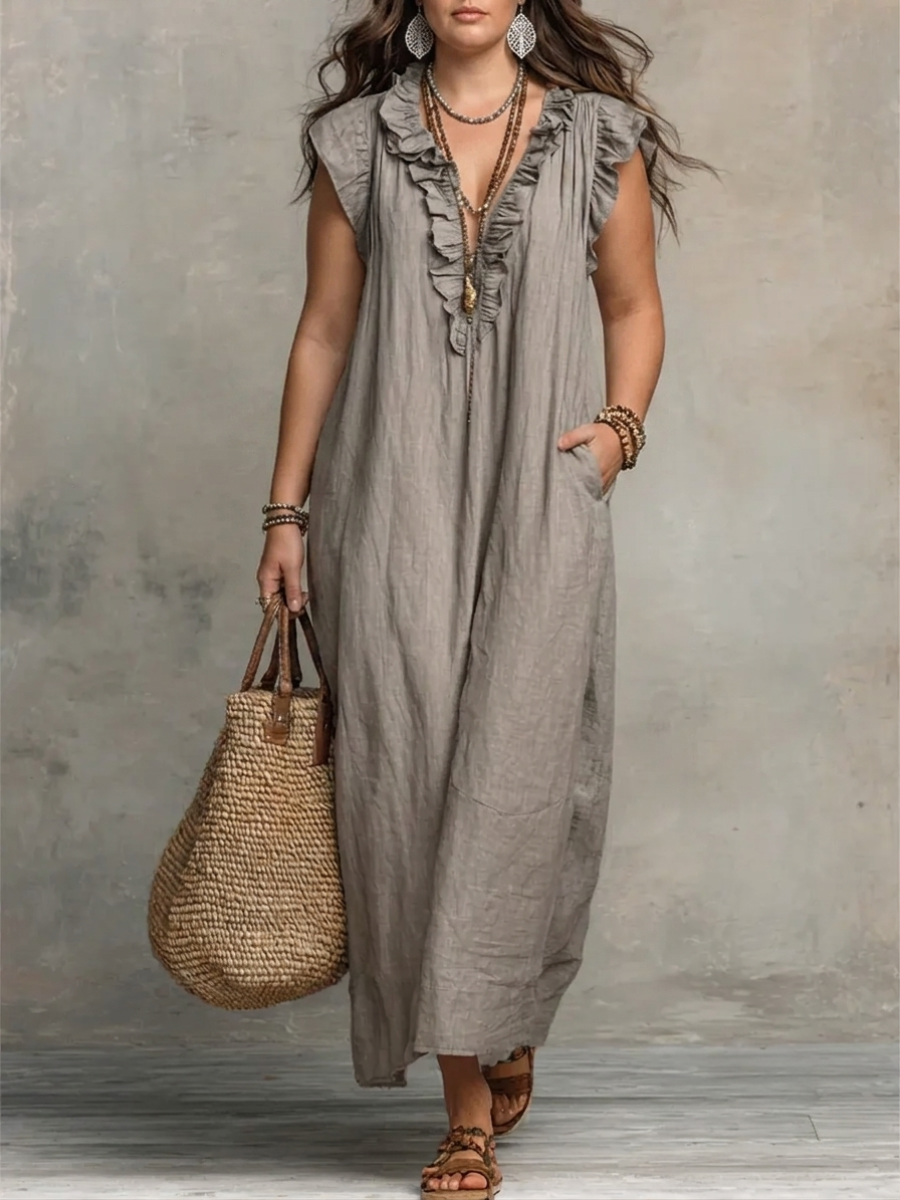 Cecilia | Elegant Summer Maxi Dress