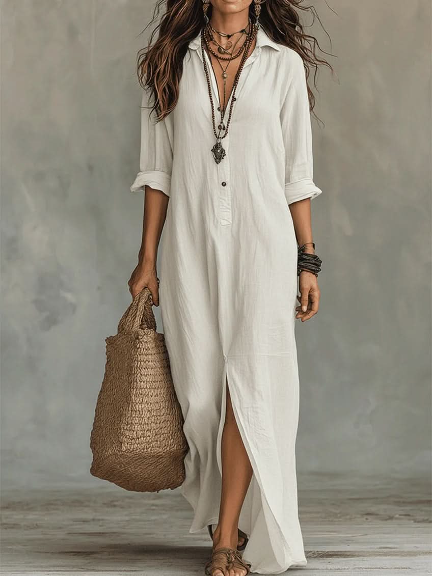 HARRIET V-NECK DRESS