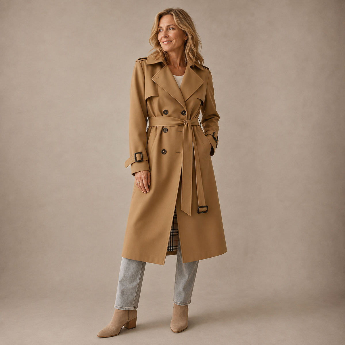Sienna | Classic Trench Coat for Women
