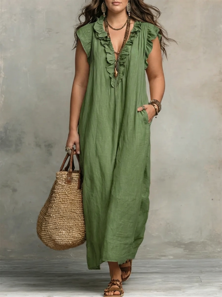 Cecilia | Elegant Summer Maxi Dress