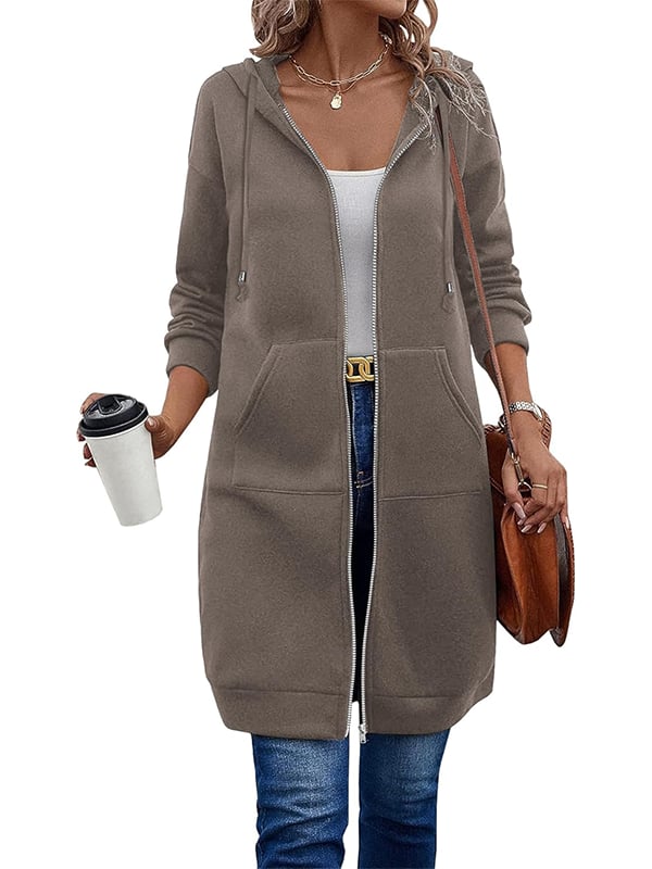 Lily  | Zip-Up Fleece Hoodies