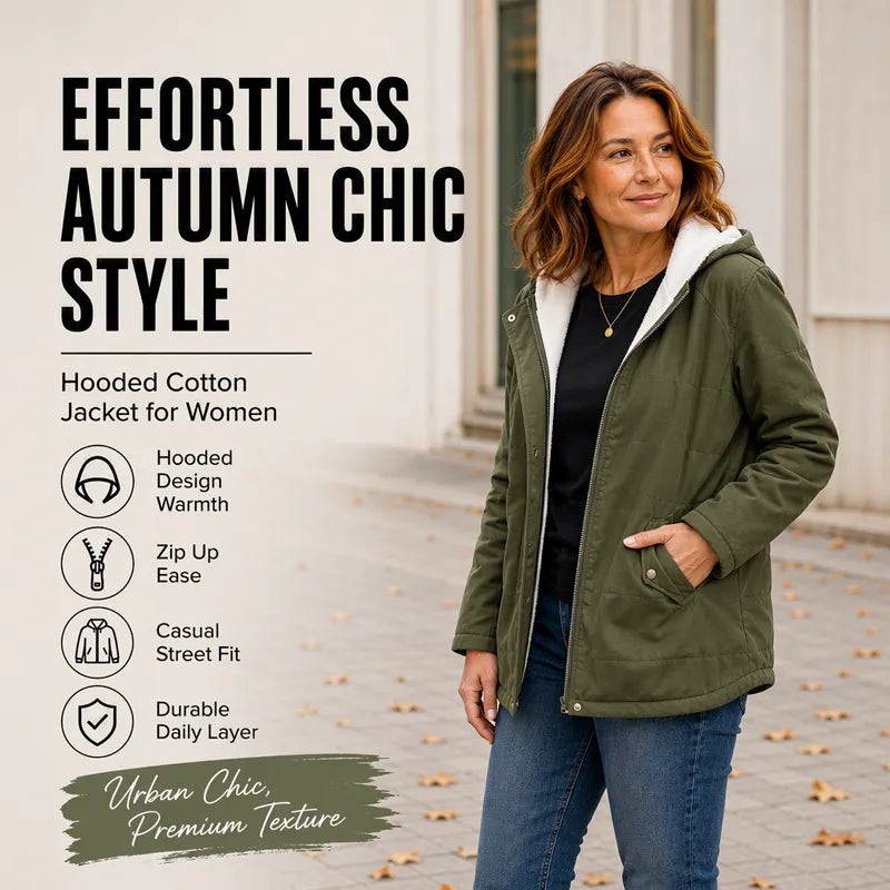 Annie | Padded Winter Jacket with Hood