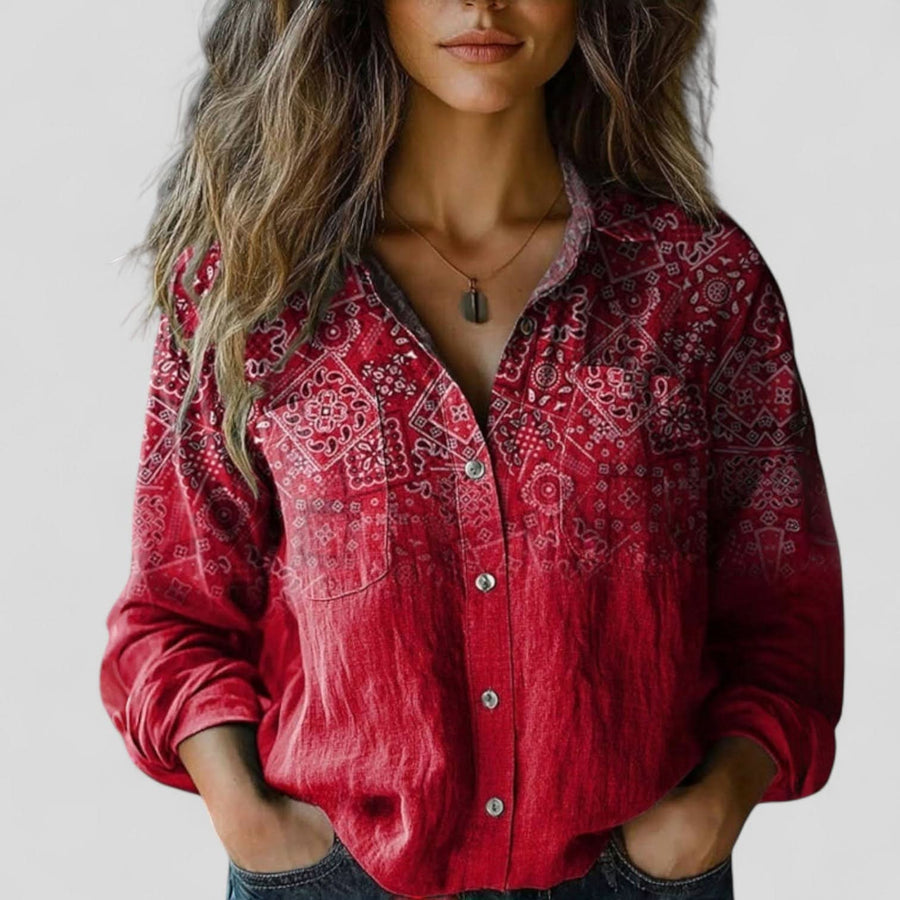 SERENE FIT BLOUSE