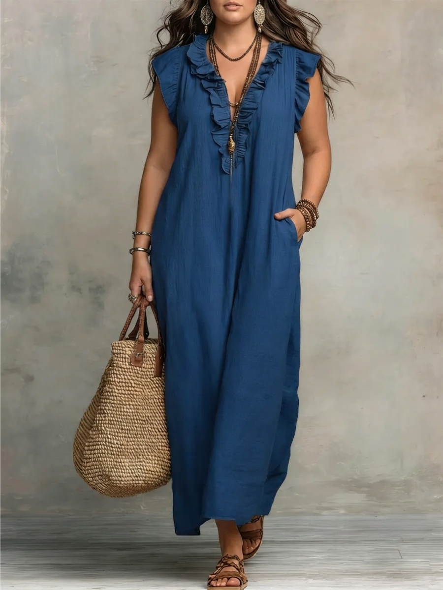 Cecilia | Elegant Summer Maxi Dress