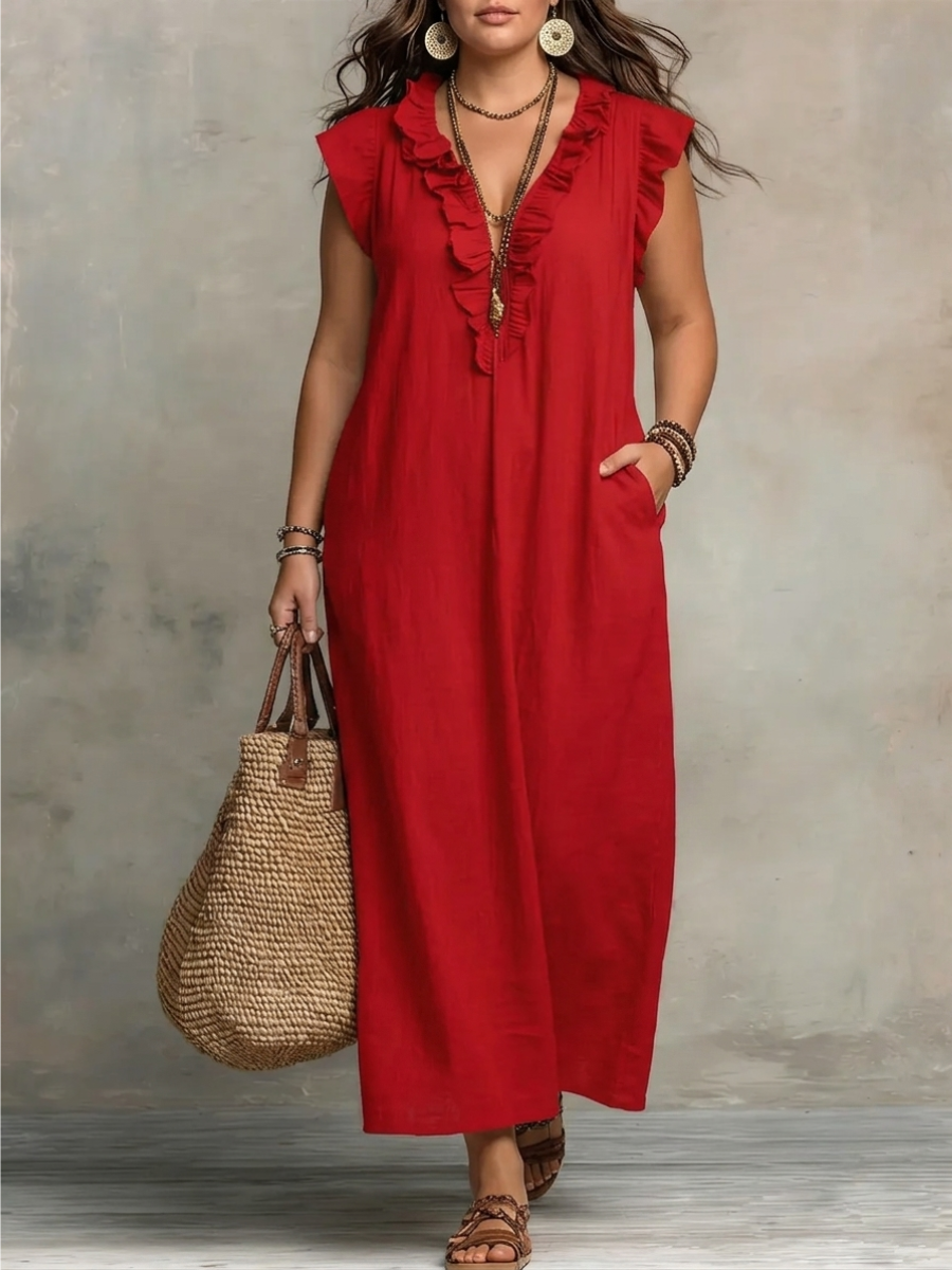 Cecilia | Elegant Summer Maxi Dress