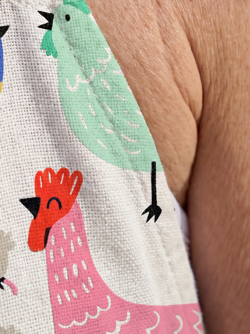 Arlina | Printed Motif Sleeveless Jumpsuit