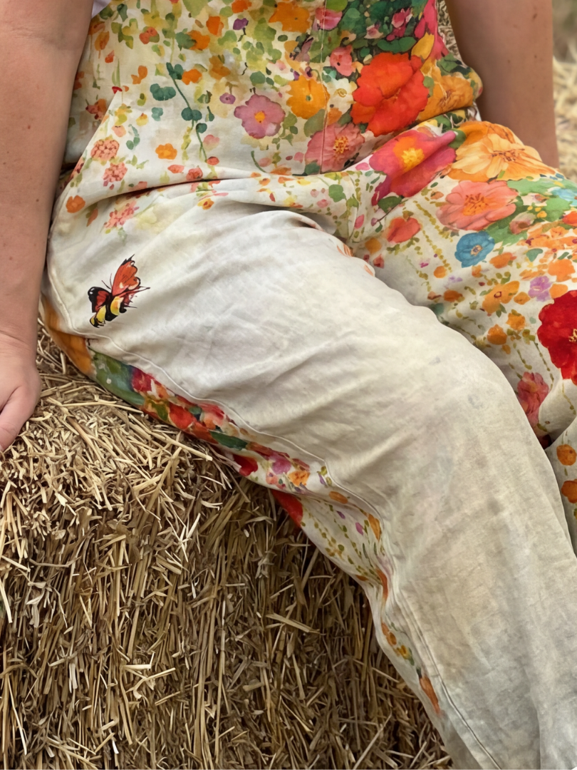Beatrice | Floral Print Relaxed Wide-Leg Jumpsuit