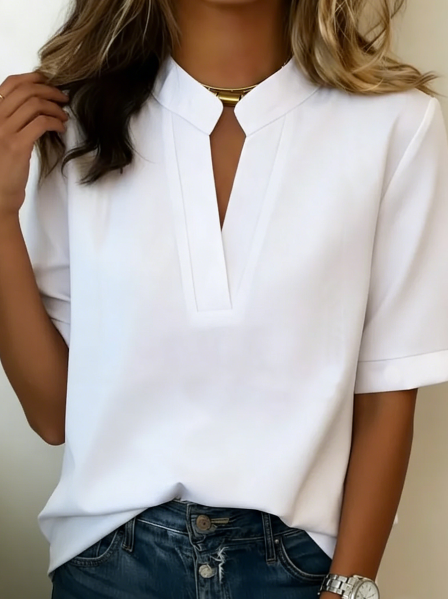 BEATRICE V-NECK BLOUSE