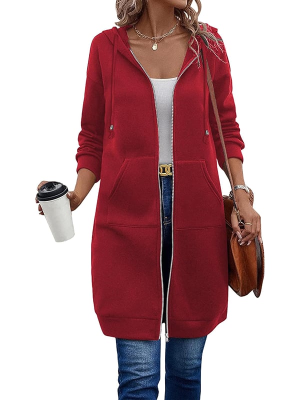 Lily  | Zip-Up Fleece Hoodies