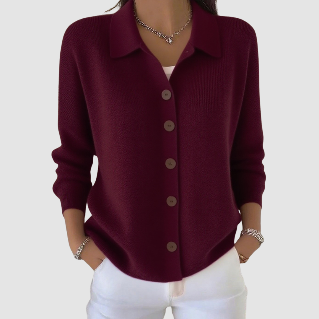 Riah | Button-Up Knitted Cardigan