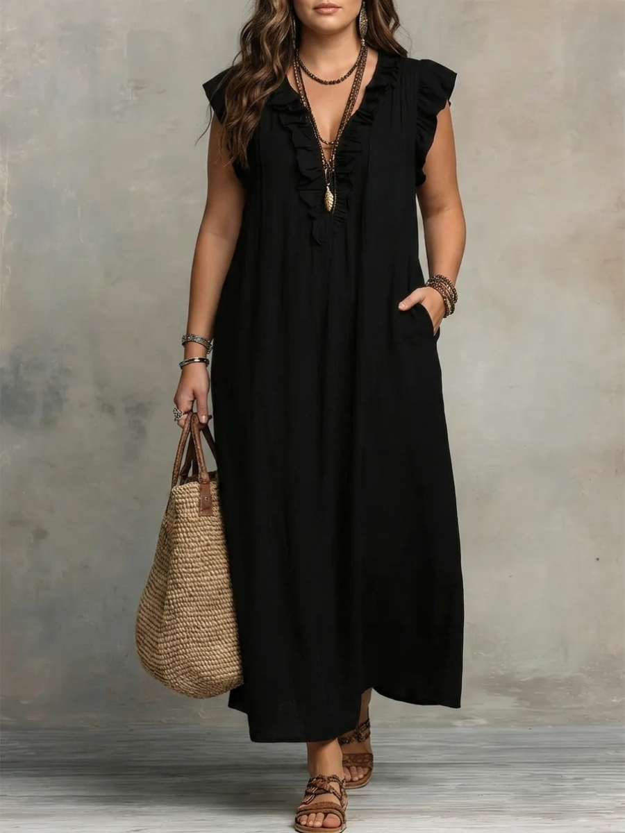 Cecilia | Elegant Summer Maxi Dress
