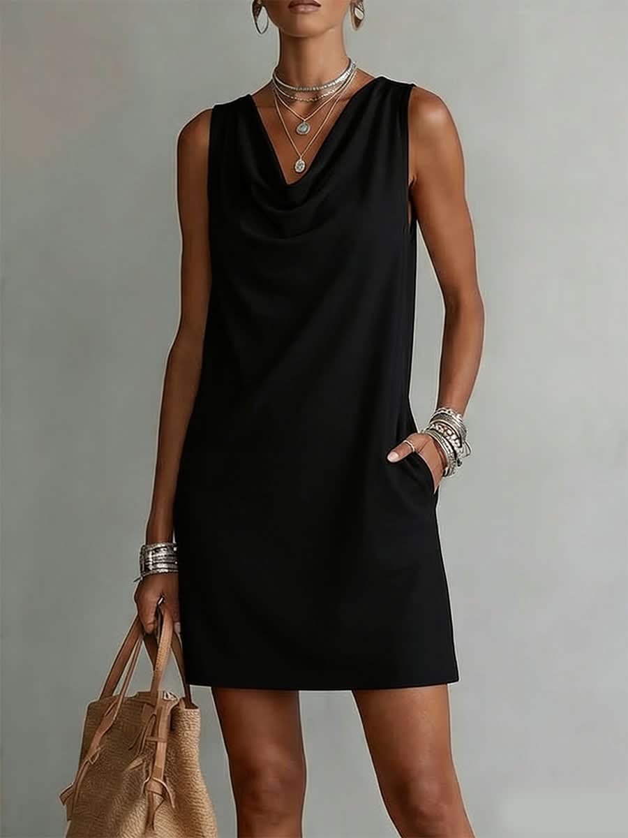 ELEANOR DRAPED DRESS