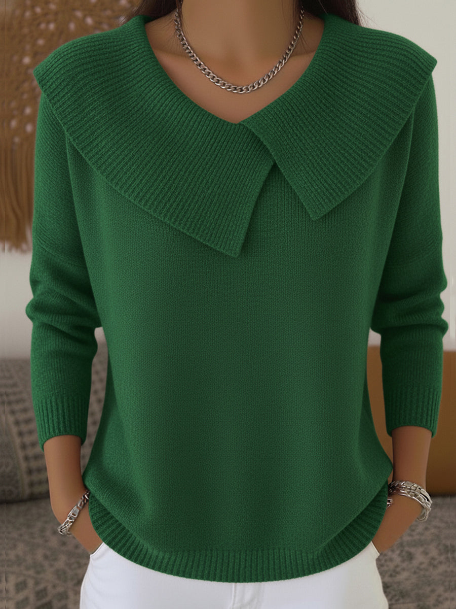 Olive | Soft Roll-Neck Jumper