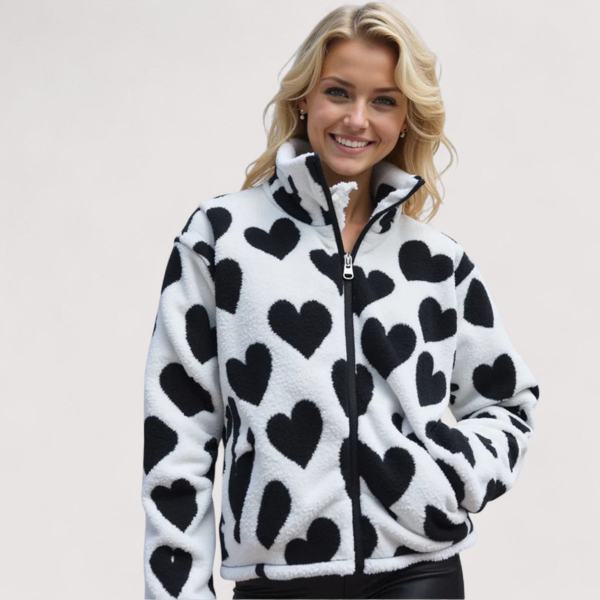 Grace | Reversible Heart Jacket