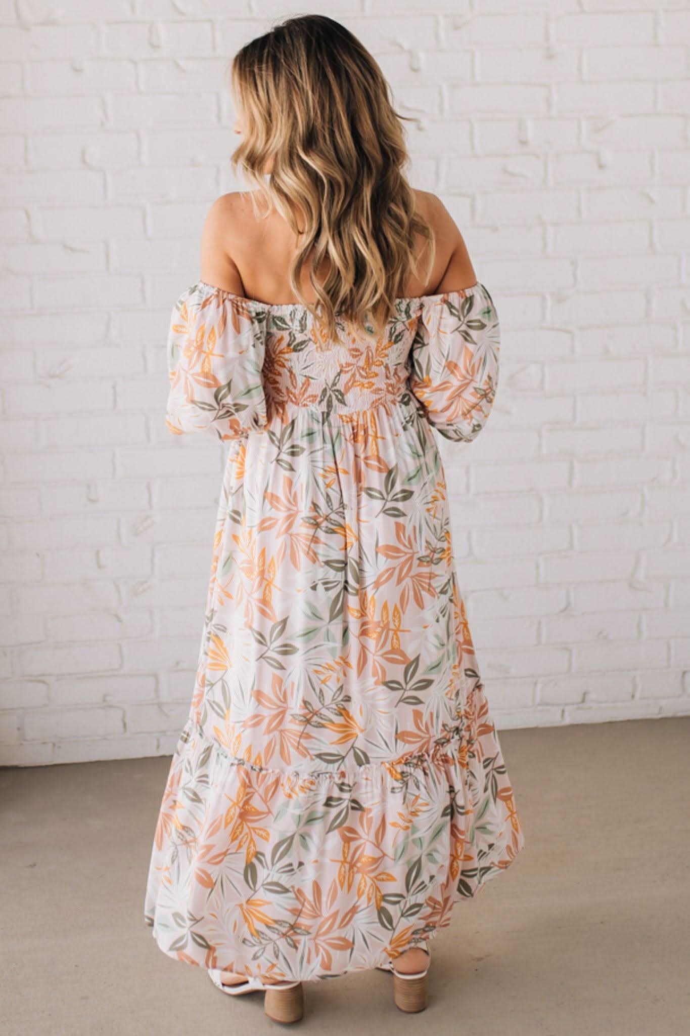 ELARA FLORAL MAXI DRESS