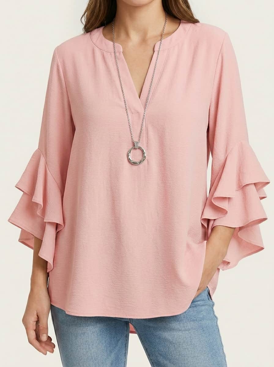 Azahar Blouse - Flowing Chiffon