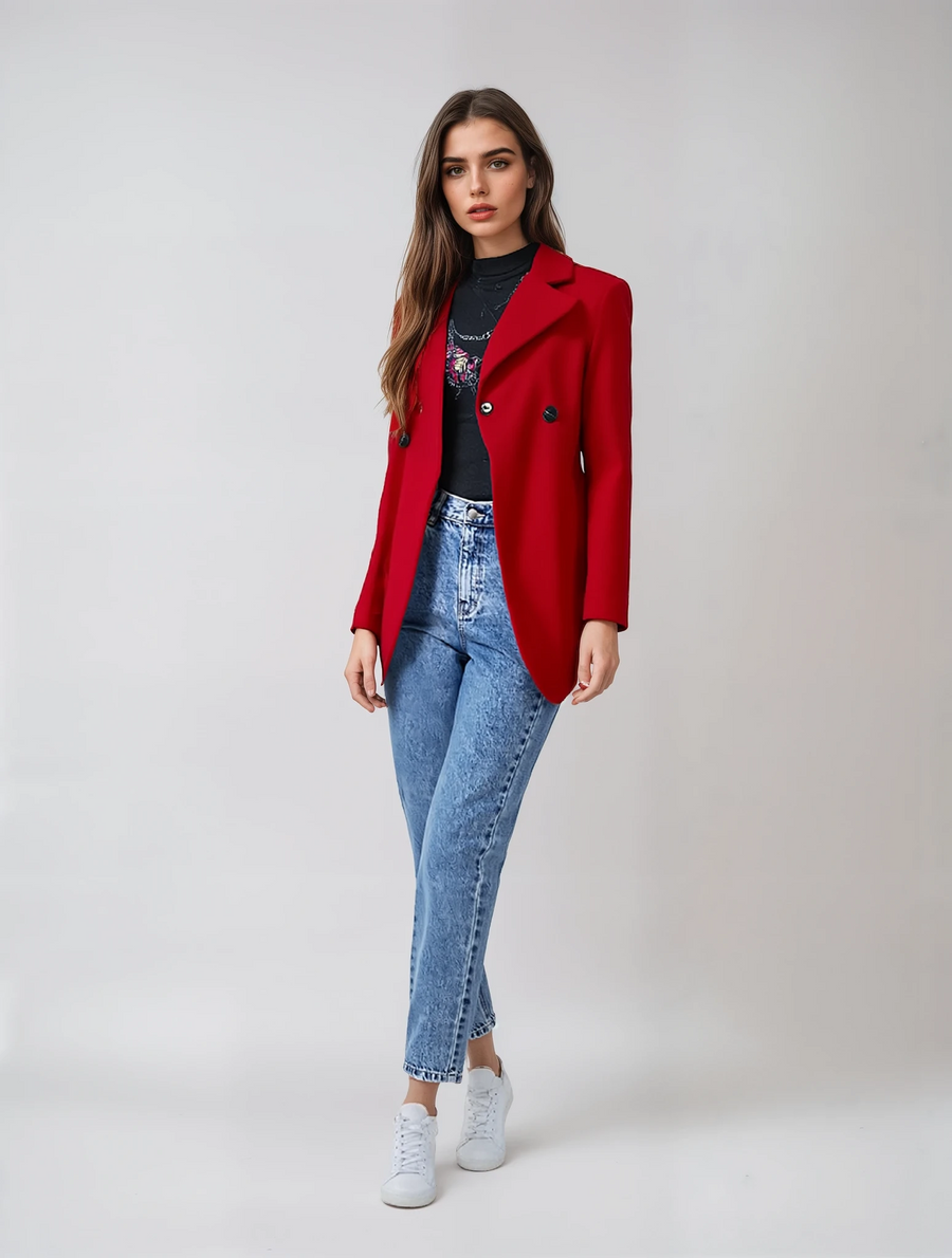 Classic Double-Breasted Trench Coat