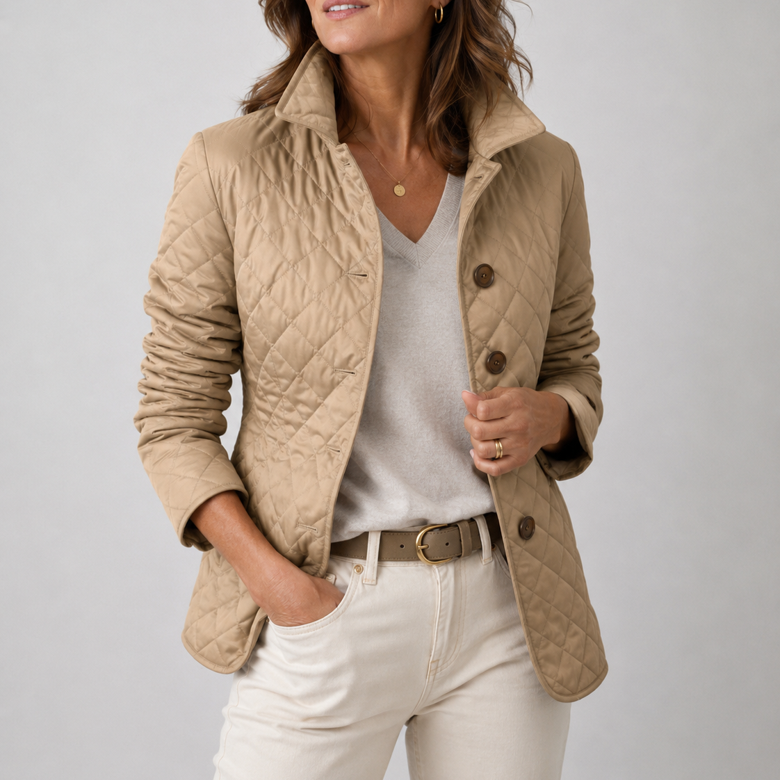 Céline | Elegant Quilted Jacket