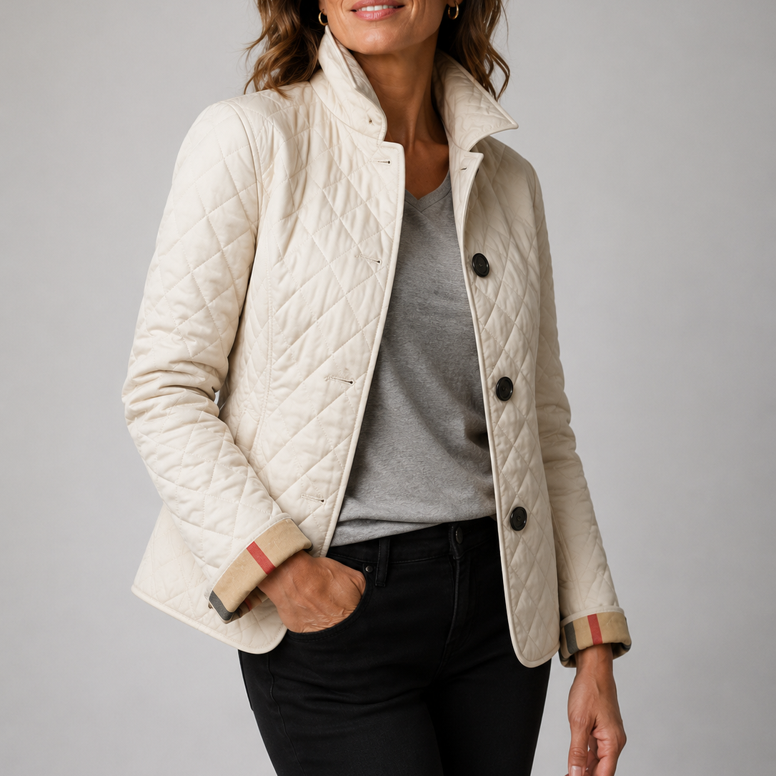 Céline | Elegant Quilted Jacket