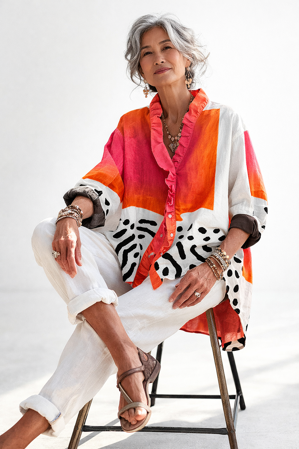 MARIEL LUMINOUS BLOUSE
