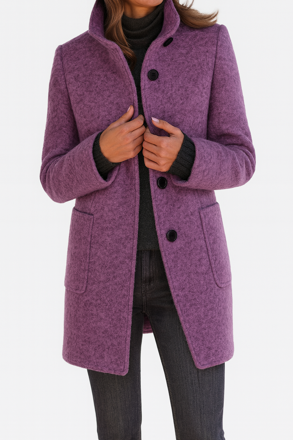Amelia | Women's High-Collar Jacket