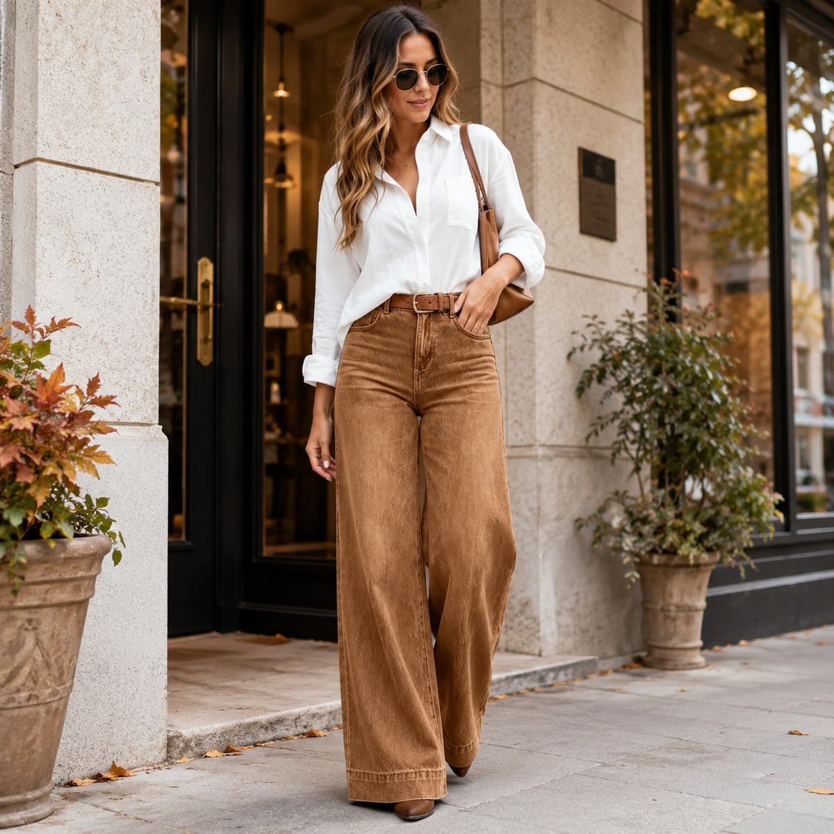Lily | Leg-Lengthening Wide-Leg Jeans