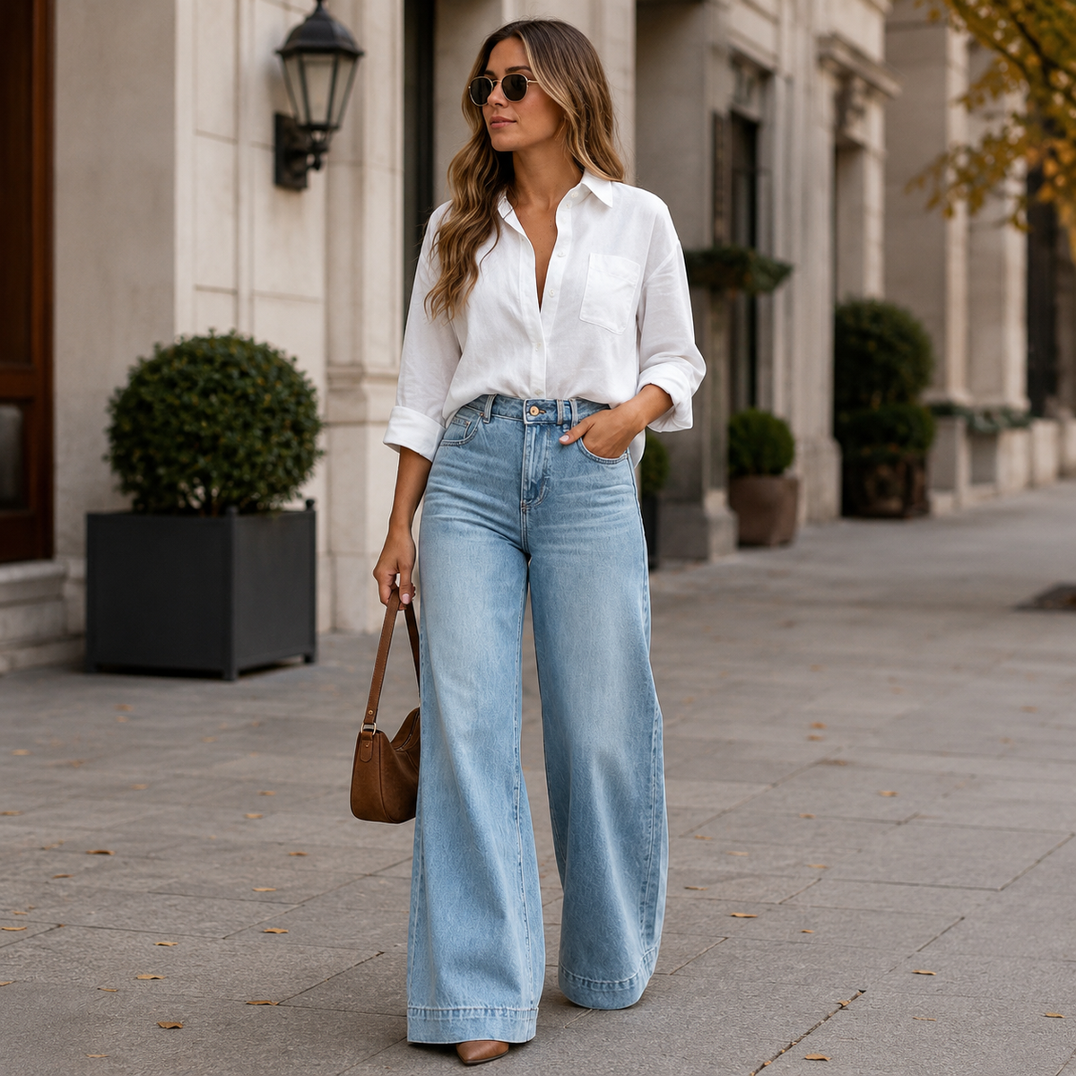 Lily | Leg-Lengthening Wide-Leg Jeans