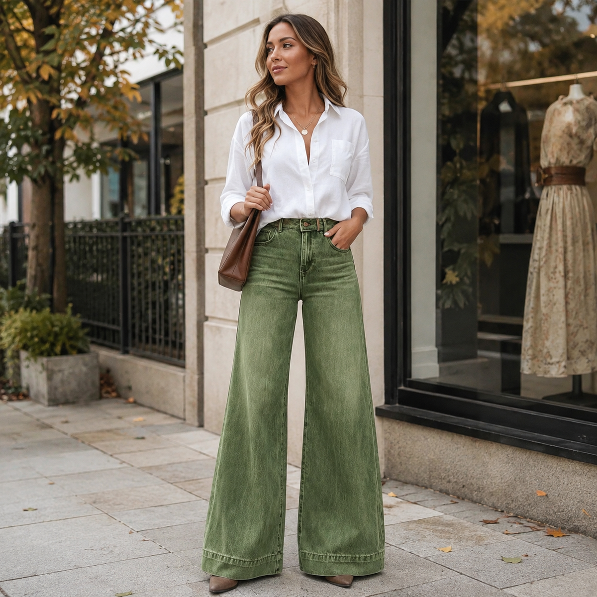 Lily | Leg-Lengthening Wide-Leg Jeans
