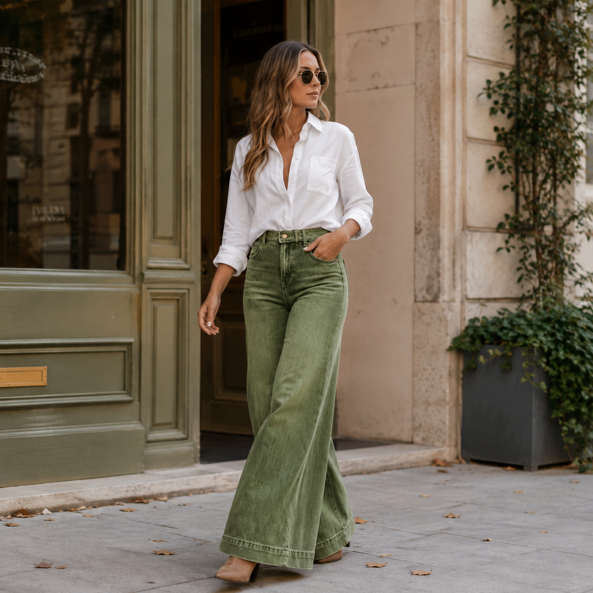 Lily | Leg-Lengthening Wide-Leg Jeans