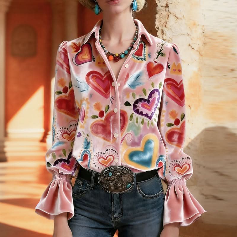 AURELIA RETRO BLOUSE