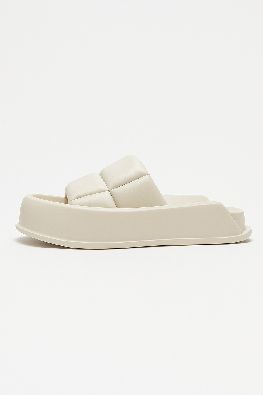 Handmade Sheepskin Leather Platform Sandals