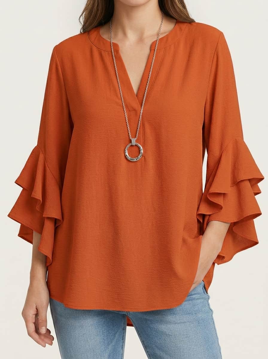 Azahar Blouse - Flowing Chiffon