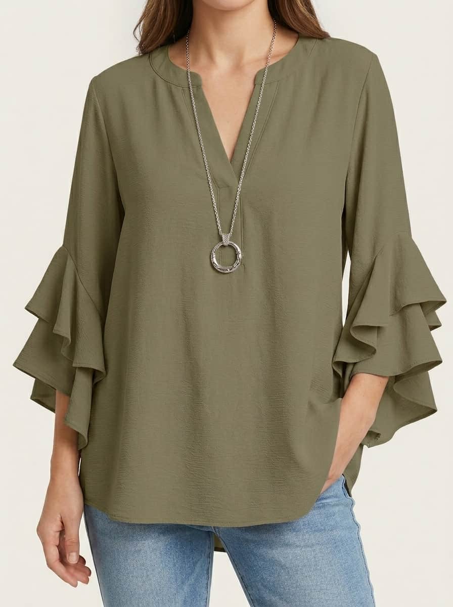 Azahar Blouse - Flowing Chiffon