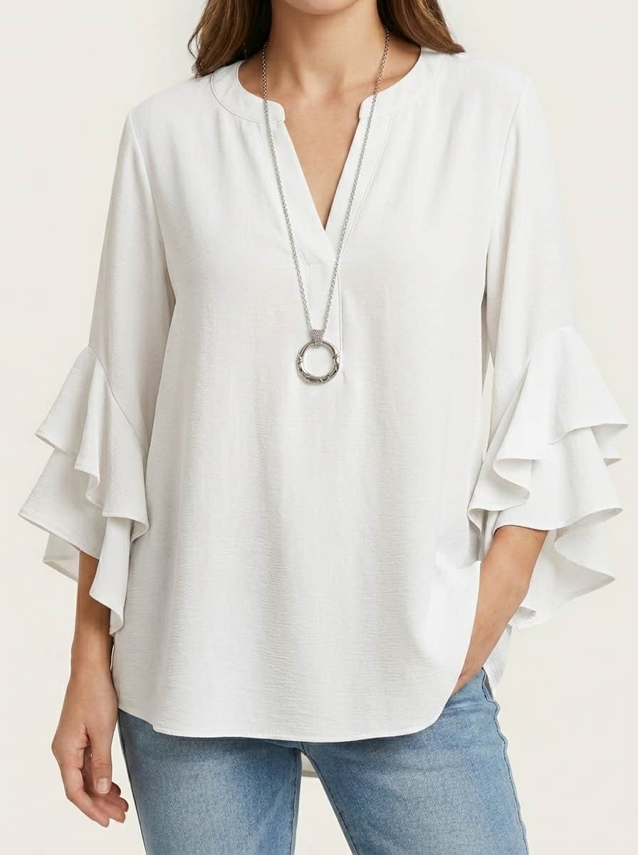 Azahar Blouse - Flowing Chiffon